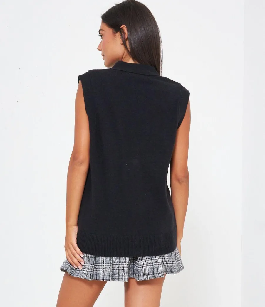 Zuiki Gilet in viscosa Discount