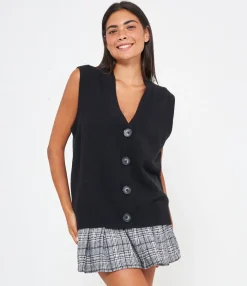 Zuiki Gilet in viscosa Discount
