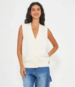 Zuiki Gilet in viscosa Discount