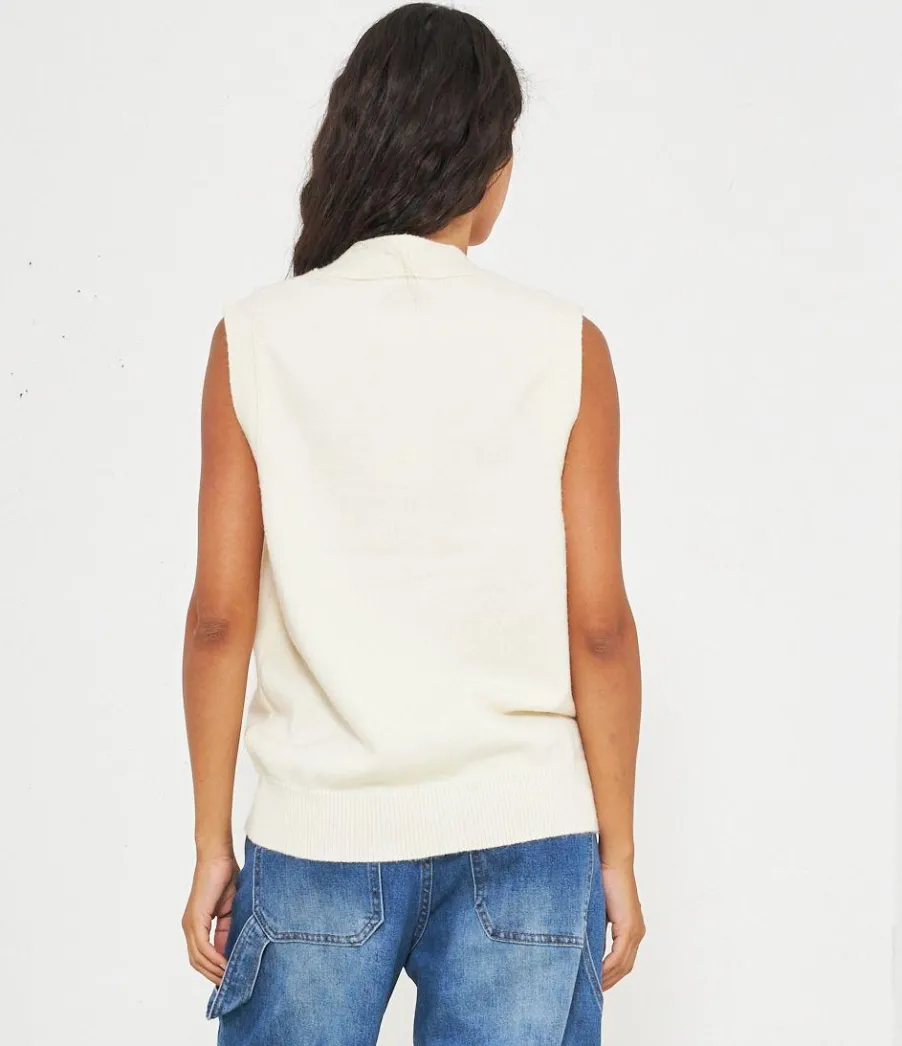 Zuiki Gilet in viscosa Discount
