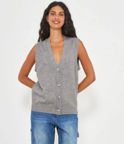 Zuiki Gilet in viscosa Discount