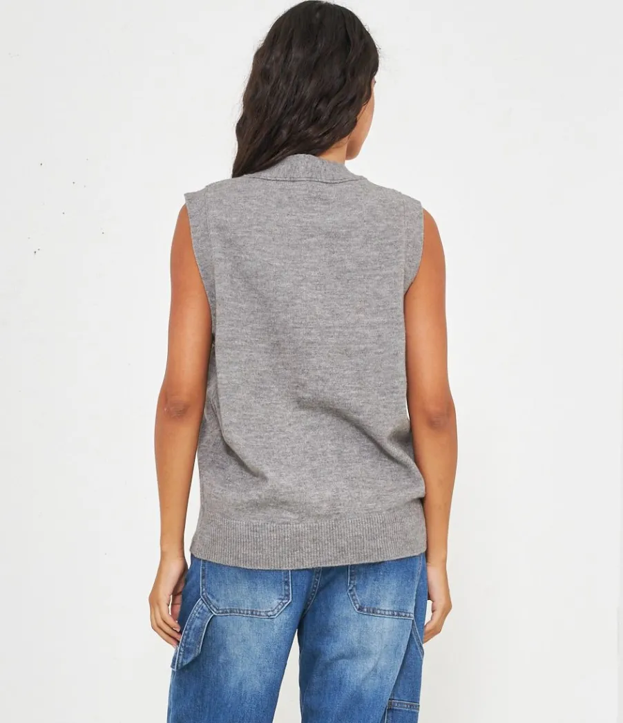 Zuiki Gilet in viscosa Discount