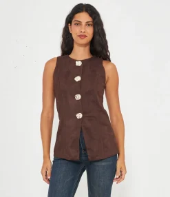 Zuiki Gilet quattro bottoni Hot