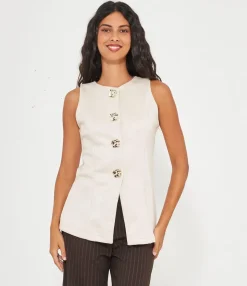 Zuiki Gilet quattro bottoni Hot