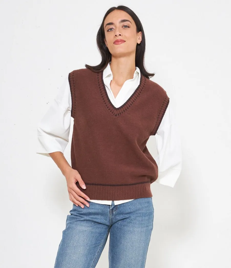 Zuiki Gilet scollo a V Best
