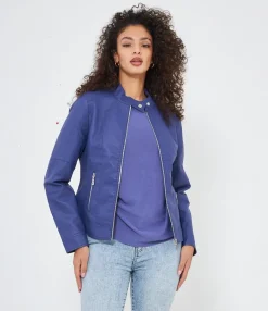 Zuiki Giubbino effetto pelle Discount