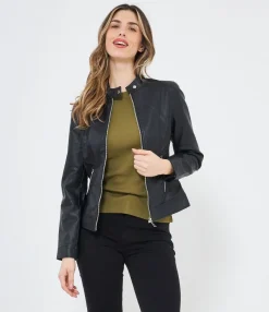 Zuiki Giubbino effetto pelle Discount
