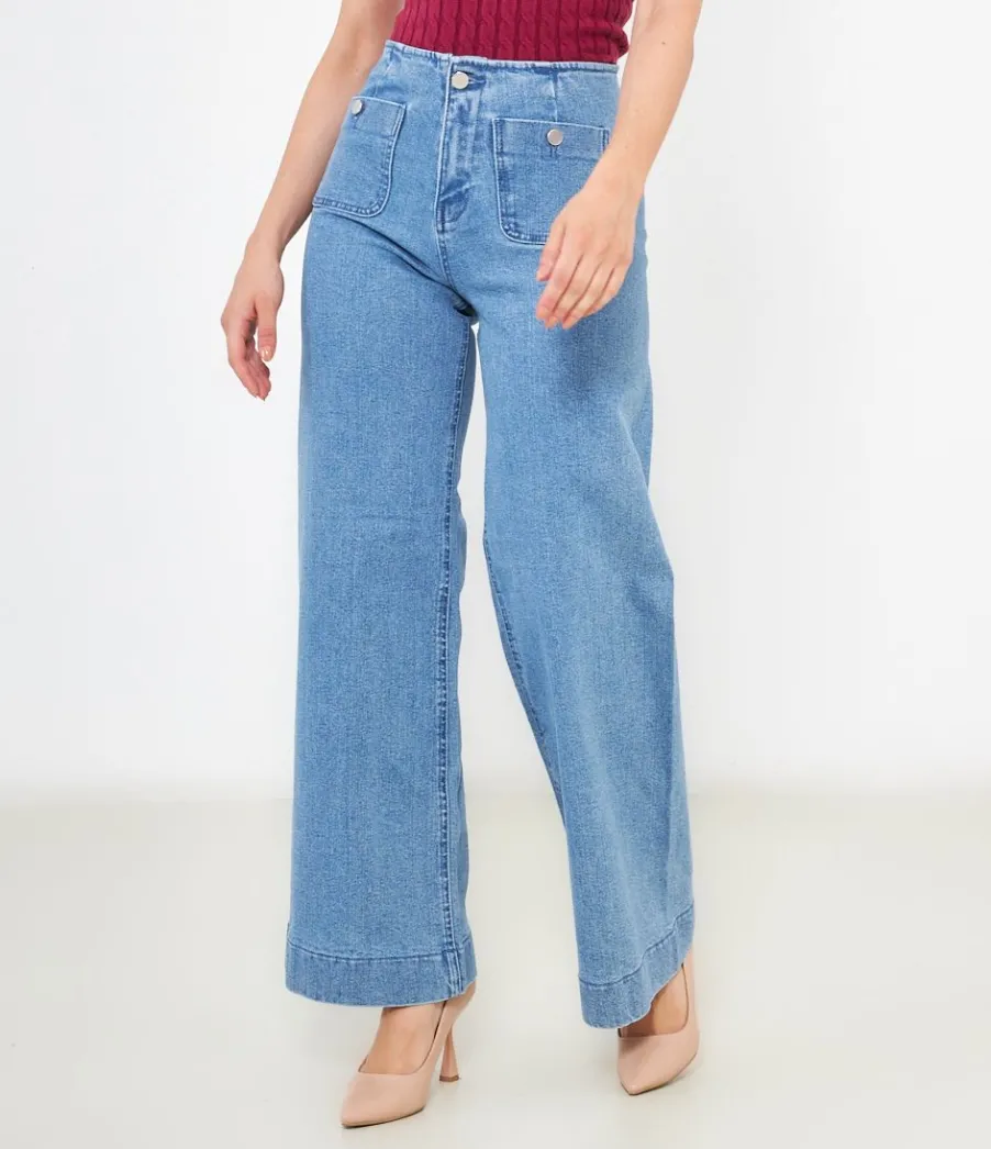 Zuiki Jeans palazzo Hot
