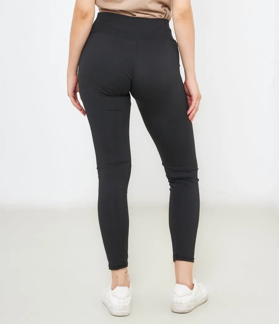 Zuiki Leggings con elastico alto Nero Online