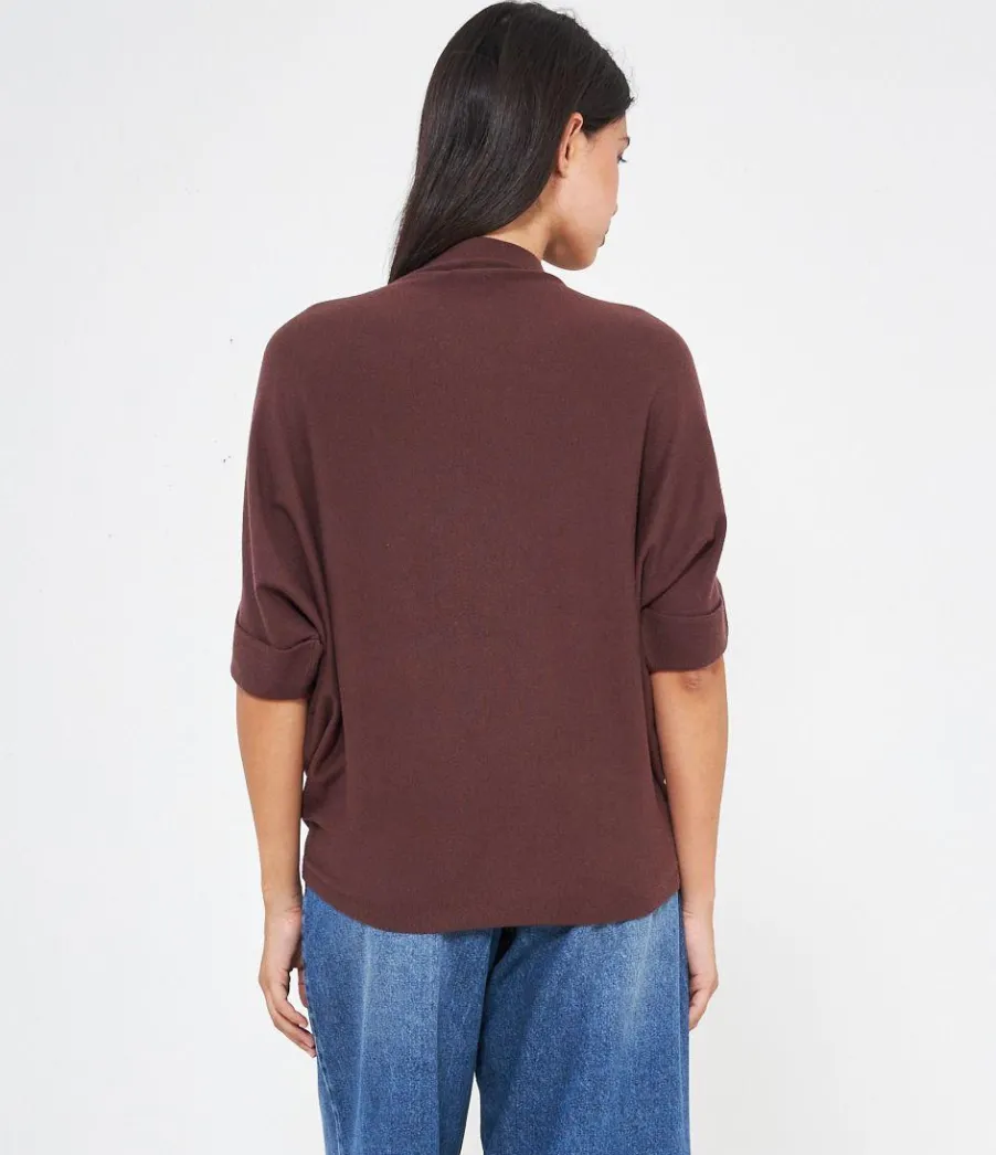 Zuiki Maglia con fiore ricamato Best