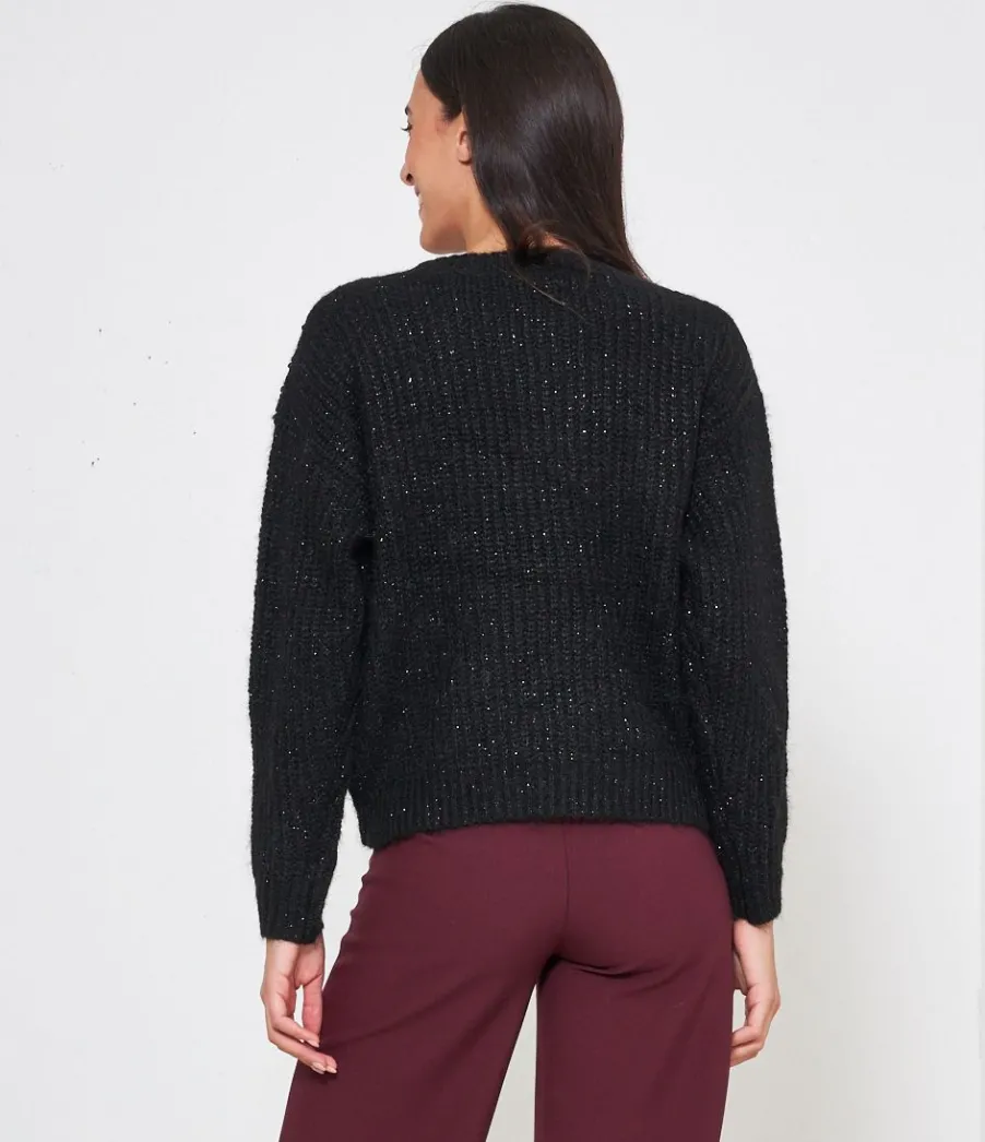Zuiki Maglia con paillettes Discount