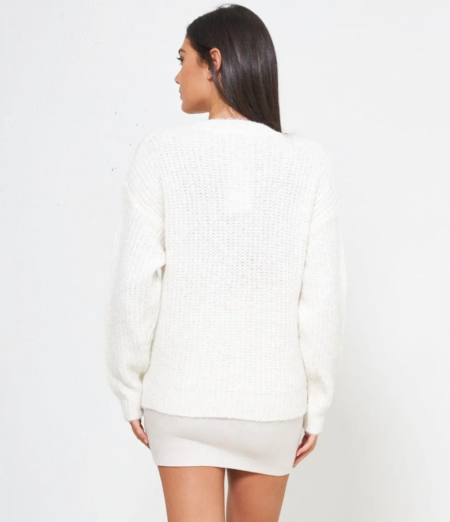 Zuiki Maglia con paillettes Discount