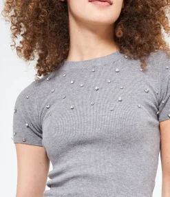 Zuiki Maglia con strass Best