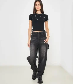 Zuiki Maglia con strass Best