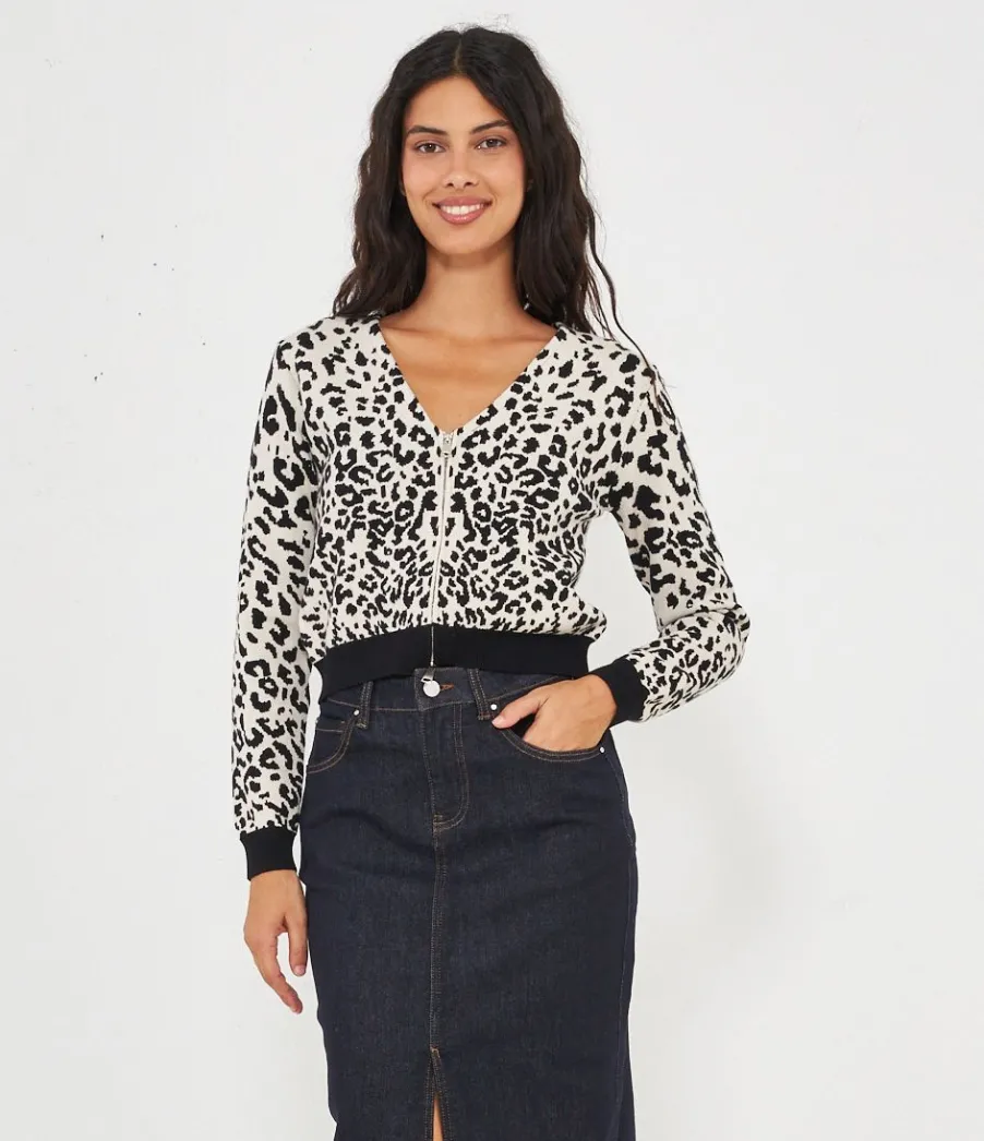 Zuiki maglia con zip Hot