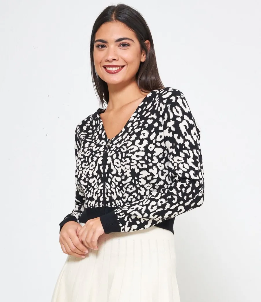 Zuiki maglia con zip Hot