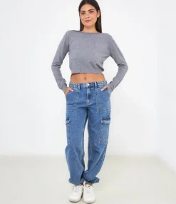 Zuiki Maglia crop Discount