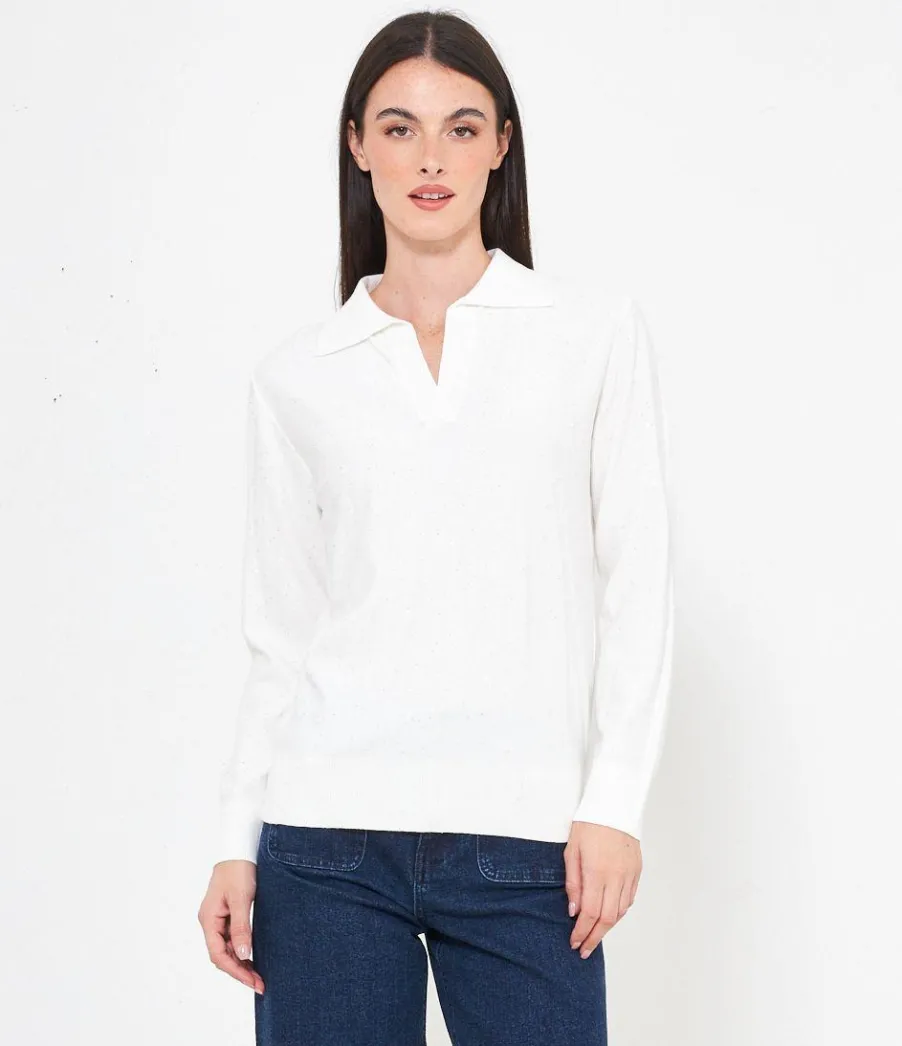 Zuiki Maglia micro paillettes New