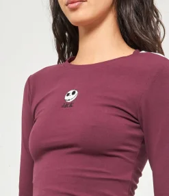 Zuiki Maglia 'Nightmare before Christmas' Prugna Clearance