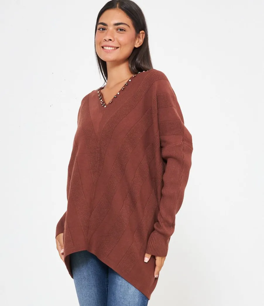 Zuiki Maglia over gioiello Outlet