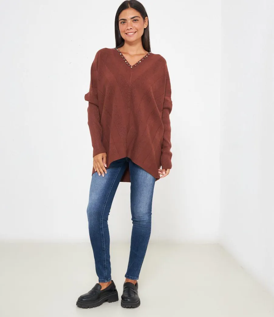 Zuiki Maglia over gioiello Outlet