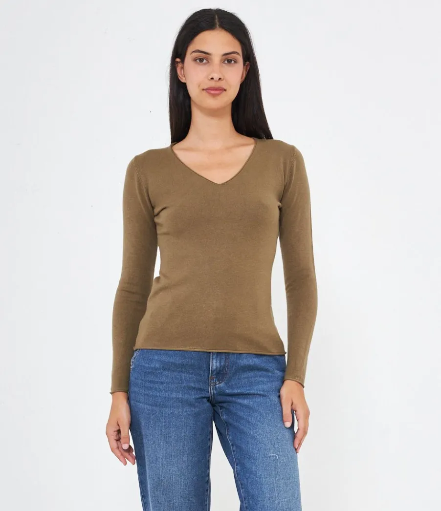 Zuiki Maglia scollo a V Discount