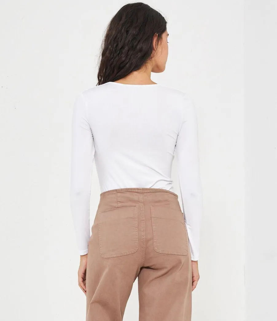 Zuiki Maglia scollo quadrato Best