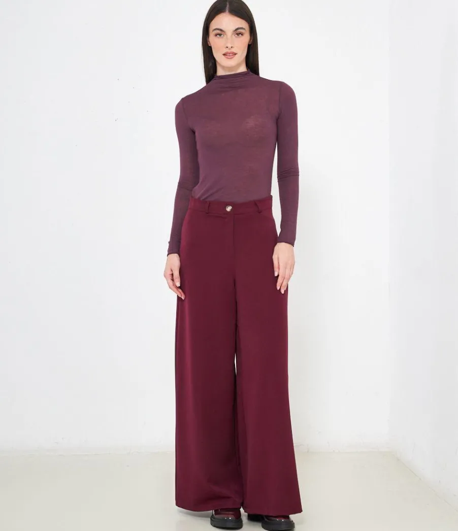 Zuiki Pantaloni a gamba larga New