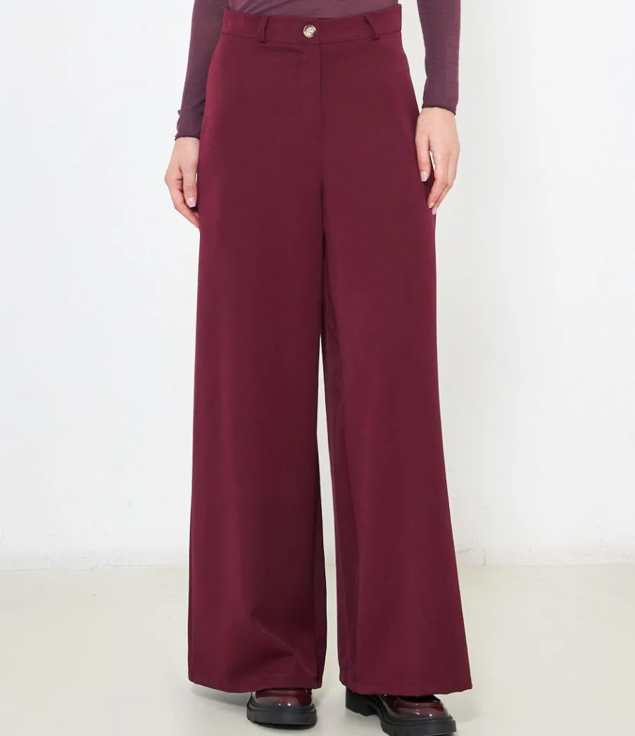 Zuiki Pantaloni a gamba larga New