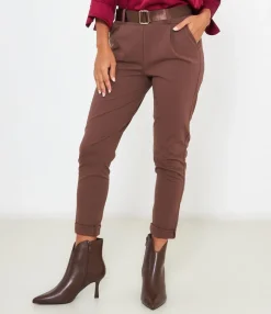 Zuiki Pantaloni con risvolti Outlet