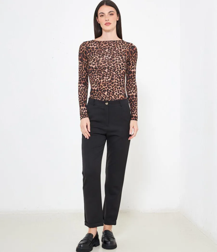 Zuiki Pantaloni con risvolti Outlet