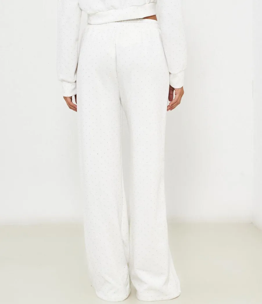 Zuiki Pantaloni con strass