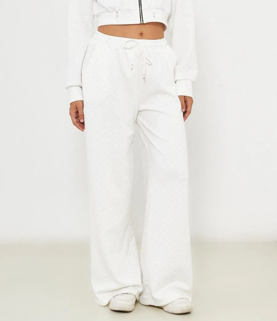 Zuiki Pantaloni con strass