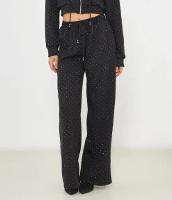 Zuiki Pantaloni con strass