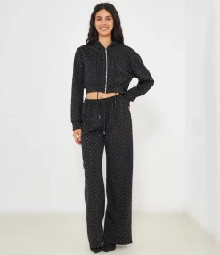 Zuiki Pantaloni con strass