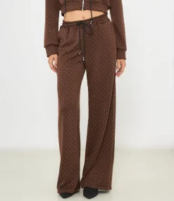 Zuiki Pantaloni con strass
