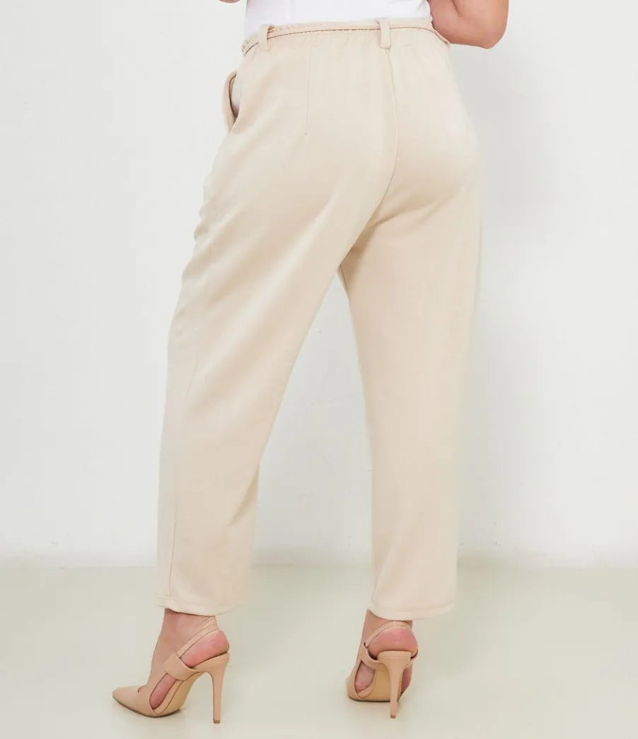 Zuiki Pantaloni dettaglio fiore New