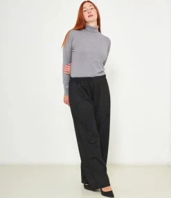 Zuiki Pantaloni effetto camoscio Discount