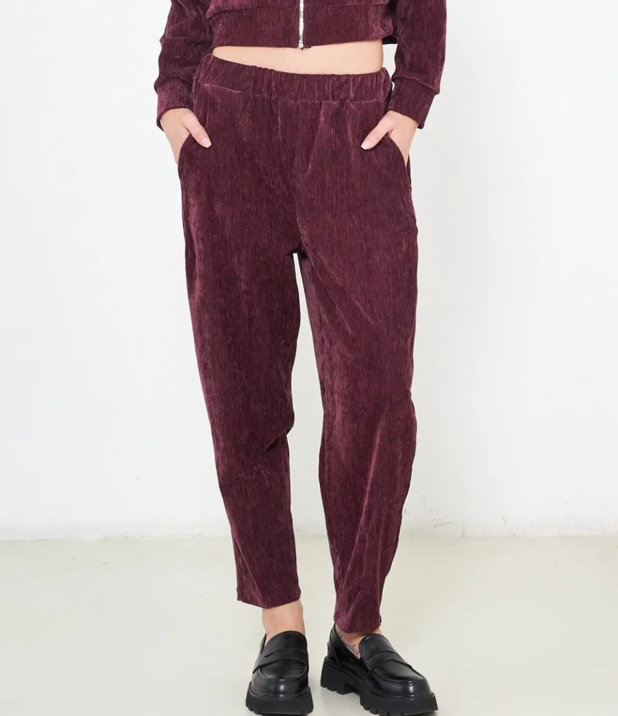Zuiki Pantaloni effetto camoscio Outlet