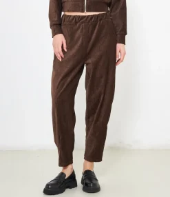 Zuiki Pantaloni effetto camoscio Outlet