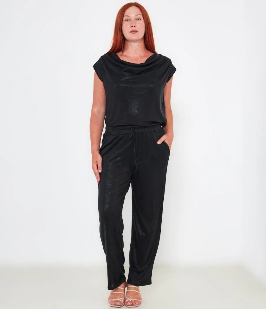 Zuiki Pantaloni effetto laminato Hot