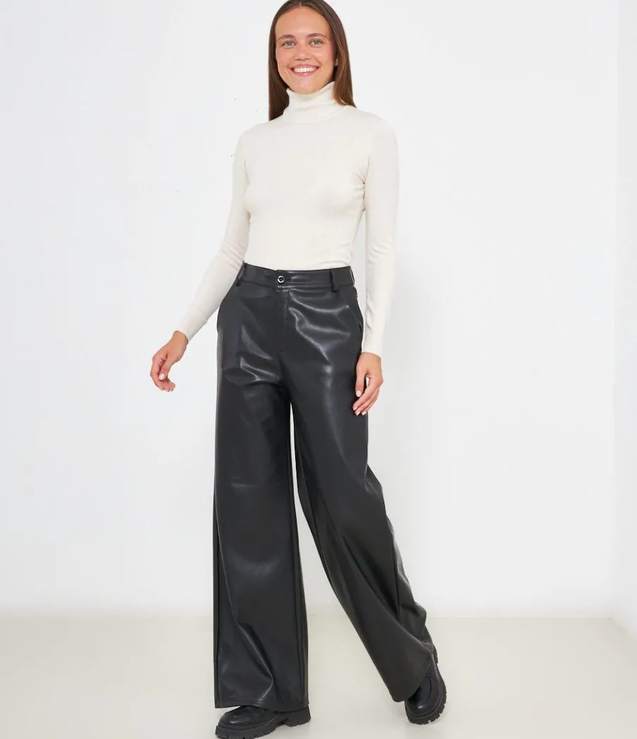 Zuiki Pantaloni effetto pelle Outlet