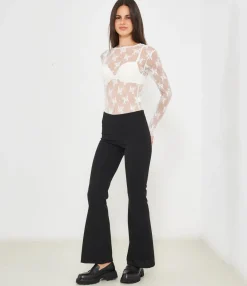 Zuiki Pantaloni flare Discount