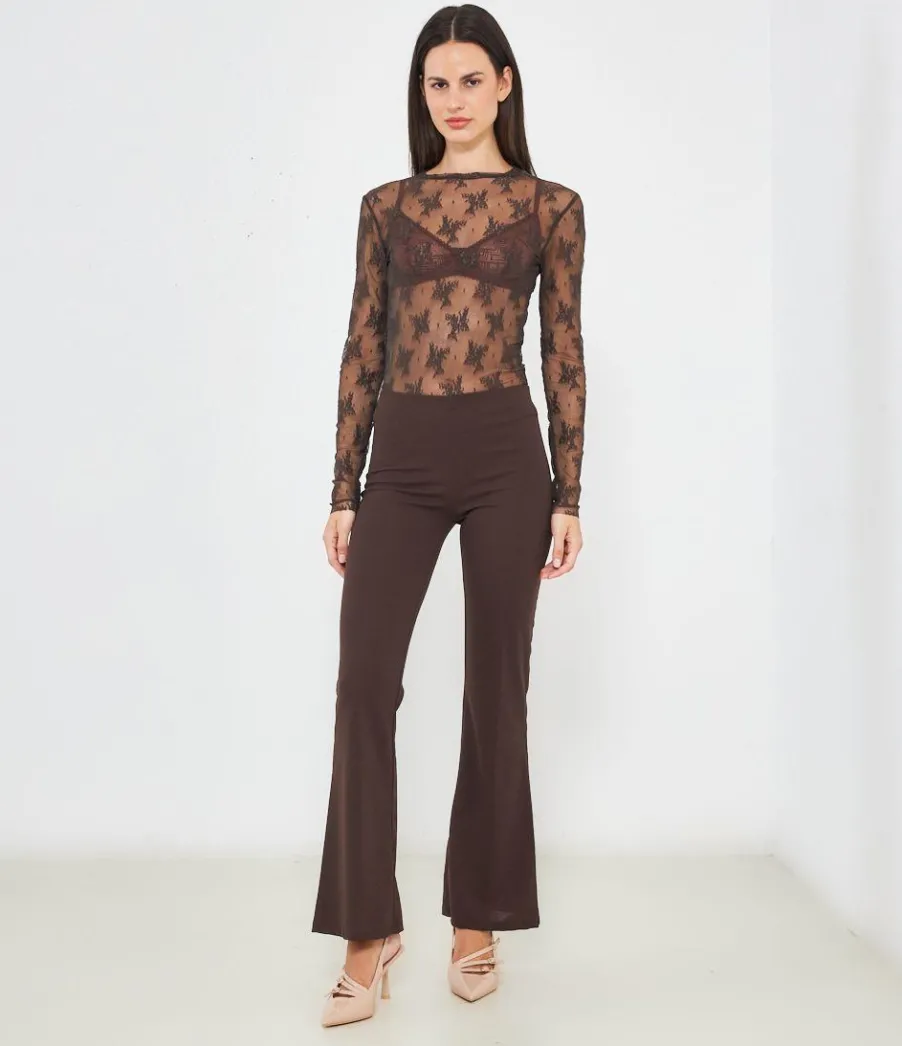 Zuiki Pantaloni flare Discount