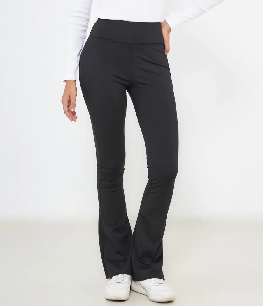Zuiki Pantaloni flare Nero
