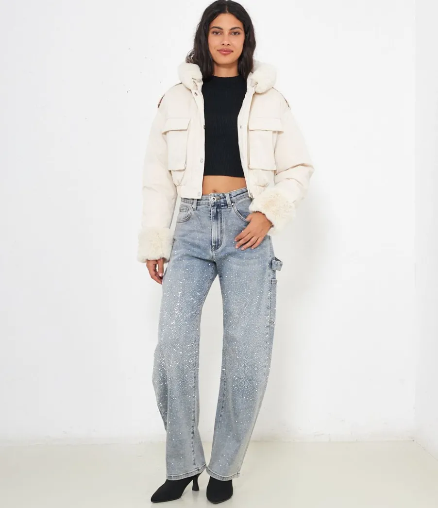 Zuiki Piumino crop Best
