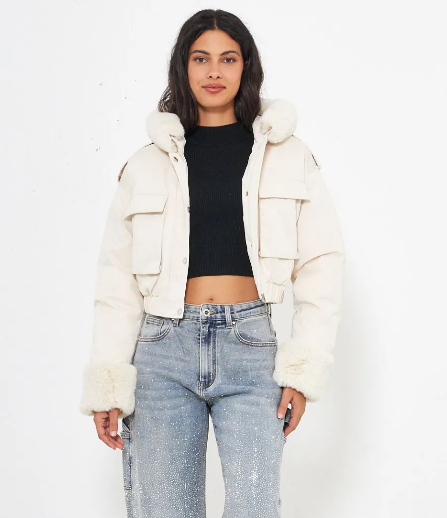 Zuiki Piumino crop Best