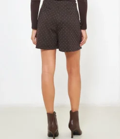 Zuiki Shorts con strass New