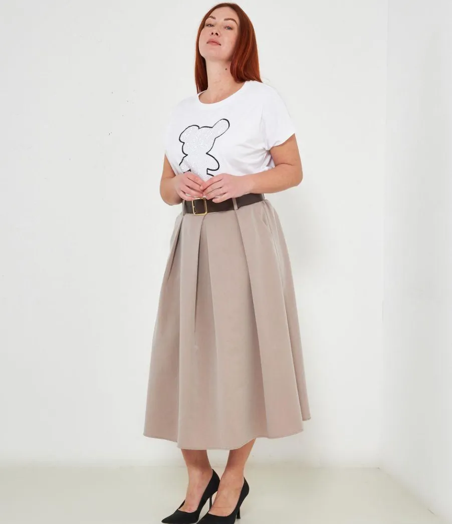 Zuiki T-shirt con strass