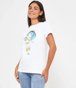 Zuiki T-shirt 'Lamù' Bianco Discount